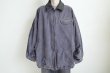 画像8: ssstein         SULFUR DYED WHIP CORD VINTAGE ZIP JACKET・BLACK (8)