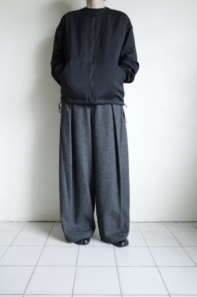 画像6: Dulcamara　　　　　　よそいきバックポケットZipブルゾン・ブラック (6)