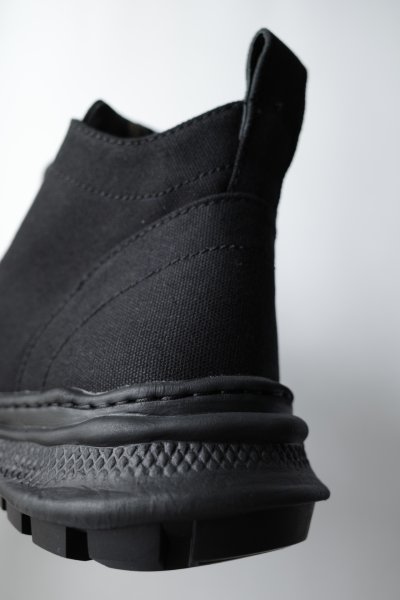 画像3: beauty・beast       ROLL-TONGUE STAINING SHOES feat. Maison MIHARA YASUHIRO (MID CUT)・BLACK×BLACK