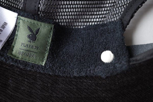 画像5: NEXUSVII.       PLAY BOY CORD MESH HAT・BLACK (5)