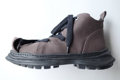 画像2: beauty・beast       ROLL-TONGUE STAINING SHOES feat. Maison MIHARA YASUHIRO (MID CUT)・BROWN×BLACK