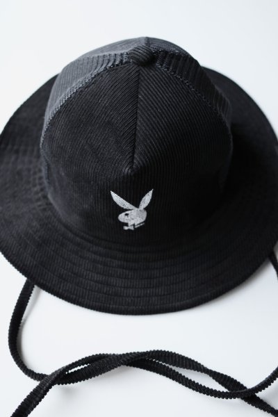 画像3: NEXUSVII.       PLAY BOY CORD MESH HAT・BLACK (3)