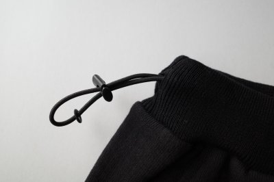 画像2: Dulcamara　　　　　　ランダムバックパイルバギーパンツ・ブラック