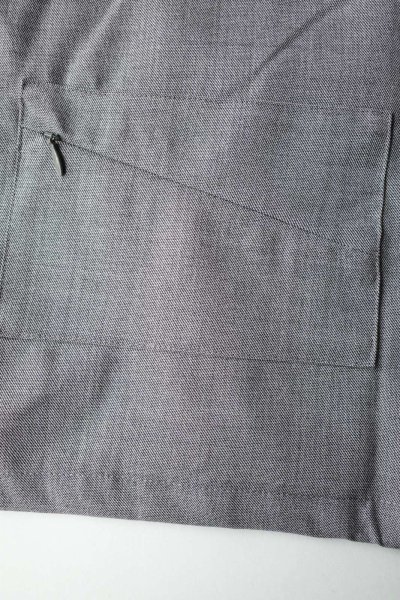 画像16: Dulcamara　　　　　　よそいきバックポケットZipブルゾン・ミックスグレイ (16)