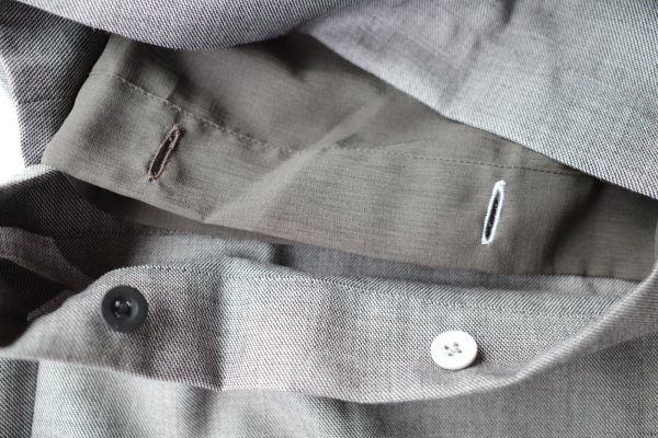 画像14: Dulcamara　　　　　　よそいき2Wayルーズパンツ・ミックスグレイ (14)