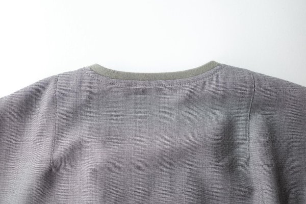 画像15: Dulcamara　　　　　　よそいきバックポケットZipブルゾン・ミックスグレイ (15)