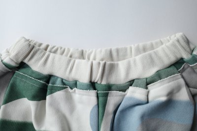 画像1: Dulcamara　　　　　　リキッドバブルワイドSWパンツ