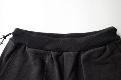 画像1: Dulcamara　　　　　　ランダムバックパイルバギーパンツ・ブラック