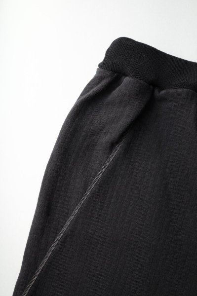 画像7: Dulcamara　　　　　　ランダムバックパイルバギーパンツ・ブラック (7)