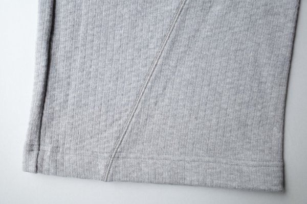 画像4: Dulcamara　　　　　　ランダムバックパイルバギーパンツ・ヘザーグレイ (4)