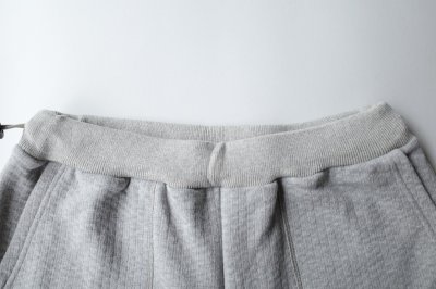 画像1: Dulcamara　　　　　　ランダムバックパイルバギーパンツ・ヘザーグレイ