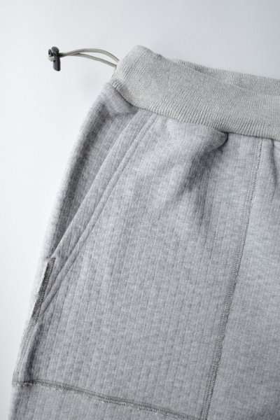 画像3: Dulcamara　　　　　　ランダムバックパイルバギーパンツ・ヘザーグレイ