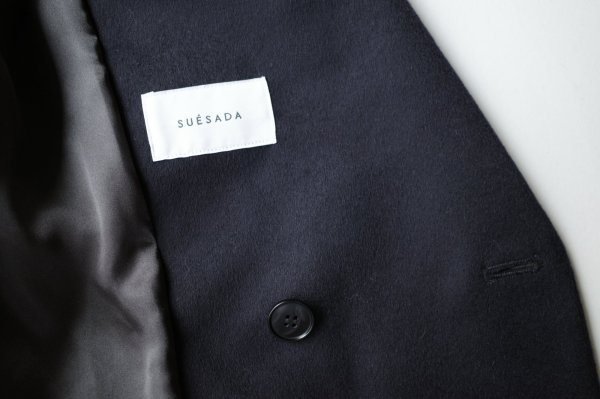 画像7: SUÉSADA       Cashmerewool Breasted Jacket・navy (7)