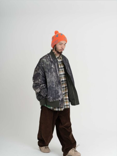 画像2: TENHALF       GET FLIGHT HOT JACKET・KHAKI (2)