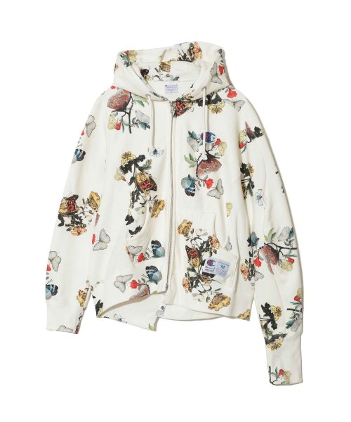 画像1: UNDERCOVER       	 UC2E1802-2 zip hoodie・IVORY BASE (1)