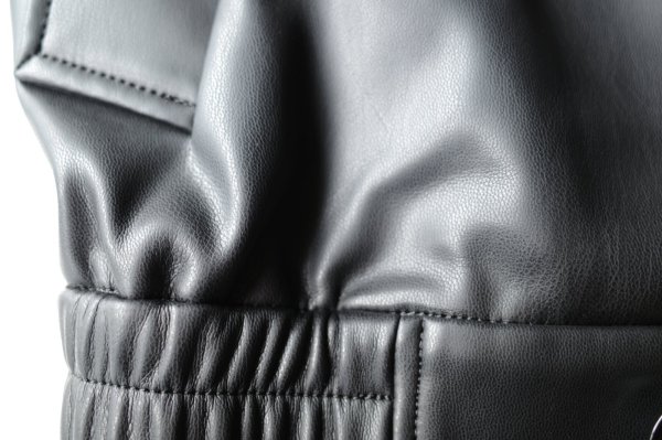 画像8: SUÉSADA       Synthetic Leather blouson・black (8)