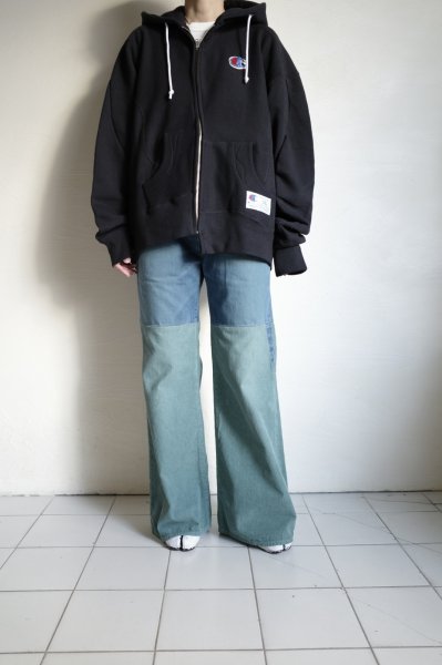 画像13: UNDERCOVER       	 UC2E1802-1 zip hoodie・BLACK (13)