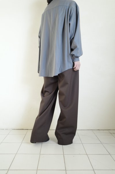 画像13: SUÉSADA       Dress Shirt・blue gray (13)