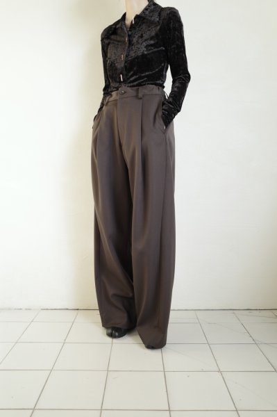 画像11: SUÉSADA       L/S Polo Shirt・navy (11)