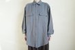 画像7: SUÉSADA       Dress Shirt・blue gray (7)