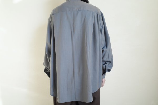 画像9: SUÉSADA       Dress Shirt・blue gray (9)