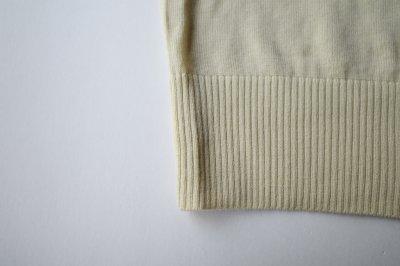 画像3: FOLL washable wool turtleneck sweater・smoke yellow