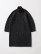 画像4: FOLL       sp160s wool soft rever wardrobe coat・charcoal (4)