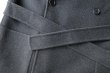 画像9: FOLL       sp160s wool soft rever wardrobe coat・charcoal (9)