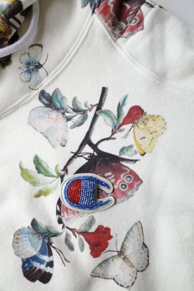 画像2: UNDERCOVER UC2E1802-2 zip hoodie・IVORY BASE