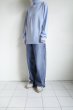 画像13: FOLL       washable wool turtleneck sweater・sax (13)