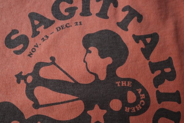 画像9: NEXUSVII.       SAGITTARIUS CREW SWEAT・ORANGE (9)