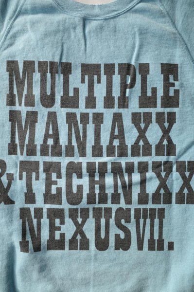 画像6: NEXUSVII.       PISCES CREW SWEAT・LIGHT BLUE (6)