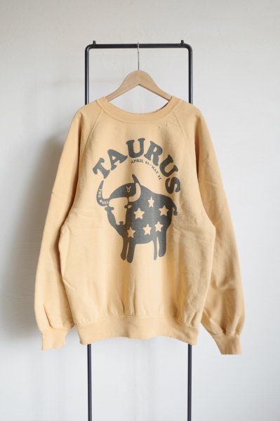 画像1: NEXUSVII.       TAURUS CREW SWEAT・MUSTARD (1)