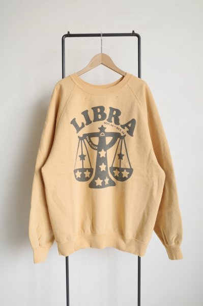 画像1: NEXUSVII.       LIBRA CREW SWEAT・MUSTARD (1)