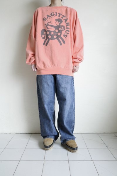画像13: NEXUSVII.       SAGITTARIUS CREW SWEAT・ORANGE (13)