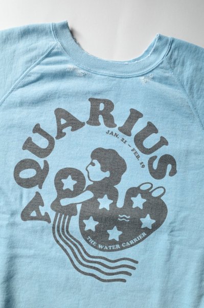 画像7: NEXUSVII.       AQUARIUS CREW SWEAT・LIGHT BLUE (7)
