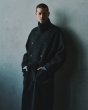 画像5: FOLL       sp160s wool soft rever wardrobe coat・charcoal (5)