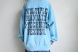 画像12: NEXUSVII.       AQUARIUS CREW SWEAT・LIGHT BLUE (12)