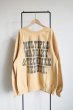 画像2: NEXUSVII.       LIBRA CREW SWEAT・MUSTARD (2)