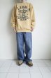 画像13: NEXUSVII.       LIBRA CREW SWEAT・MUSTARD (13)
