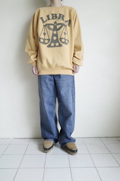 画像13: NEXUSVII.       LIBRA CREW SWEAT・MUSTARD (13)