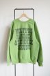 画像2: NEXUSVII.       GEMINI CREW SWEAT・GREEN (2)