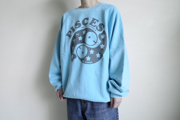 画像16: NEXUSVII.       PISCES CREW SWEAT・LIGHT BLUE (16)