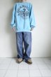 画像13: NEXUSVII.       AQUARIUS CREW SWEAT・LIGHT BLUE (13)
