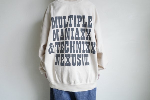 画像12: NEXUSVII.       ARIES CREW SWEAT・BEIGE (12)
