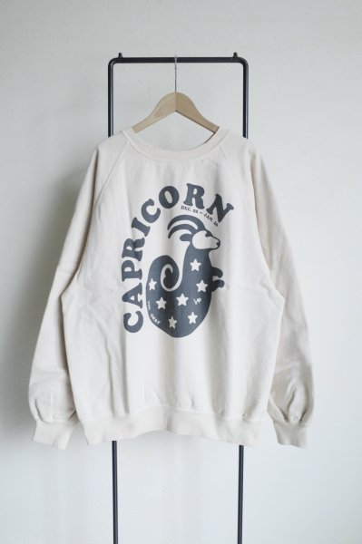 画像1: NEXUSVII.       CAPRICORN CREW SWEAT・BEIGE (1)