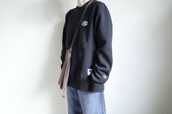 画像5: NL       ニール DAN レザーサコッシュバック・ヌバックブラウン (5)