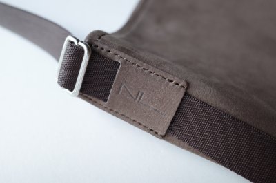 画像1: NL       ニール DAN レザーサコッシュバック・ヌバックブラウン