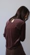 画像3: IFMEH       Sheer velour tops・brown (3)