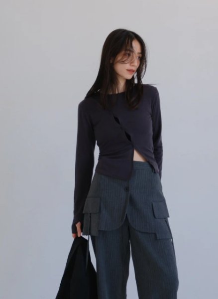 画像9: IFMEH       Tilt tops・charcoal gray (9)